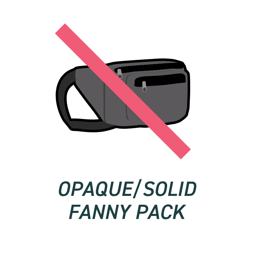Opaque/Solid Fanny Pack