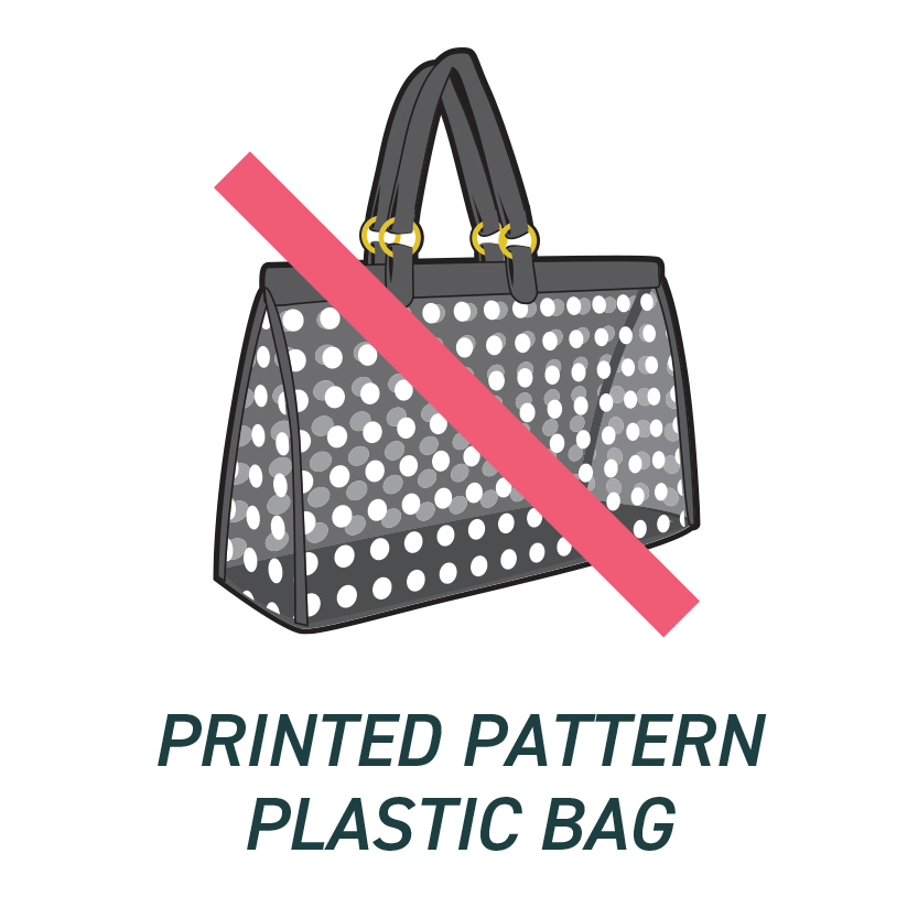 Printed Pattern Plastic Bag